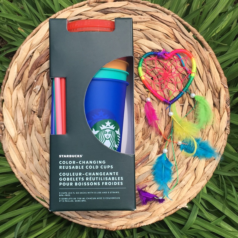 🌈Starbucks Color Changing 5 Pack Set🌈 - Picture 2 of 5